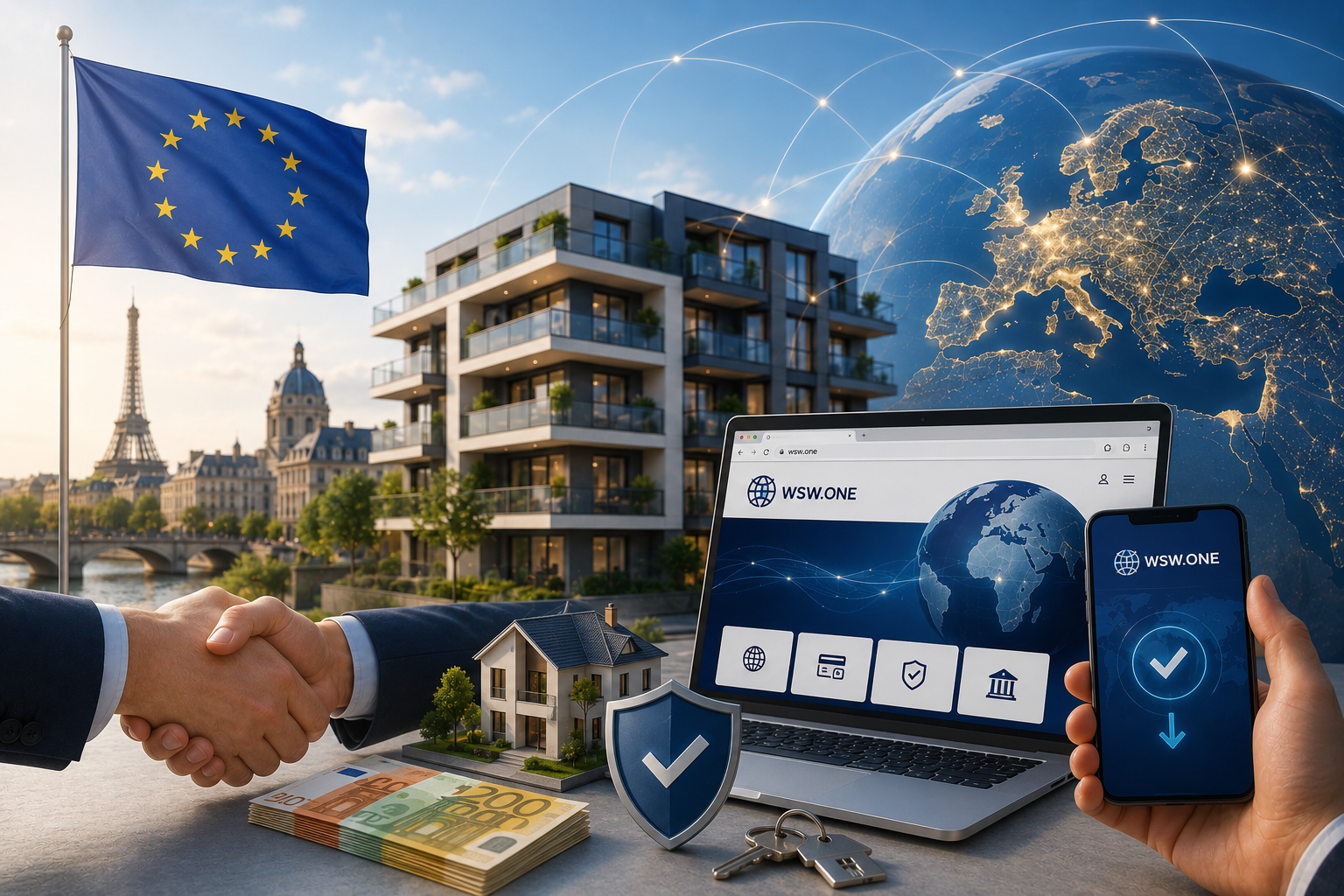 🇪🇺 Оплата недвижимости в Европе