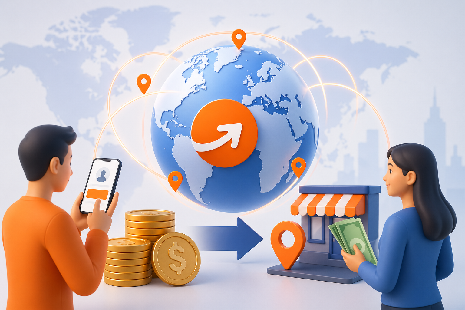 Переводы через Ria Money Transfer по всему миру
